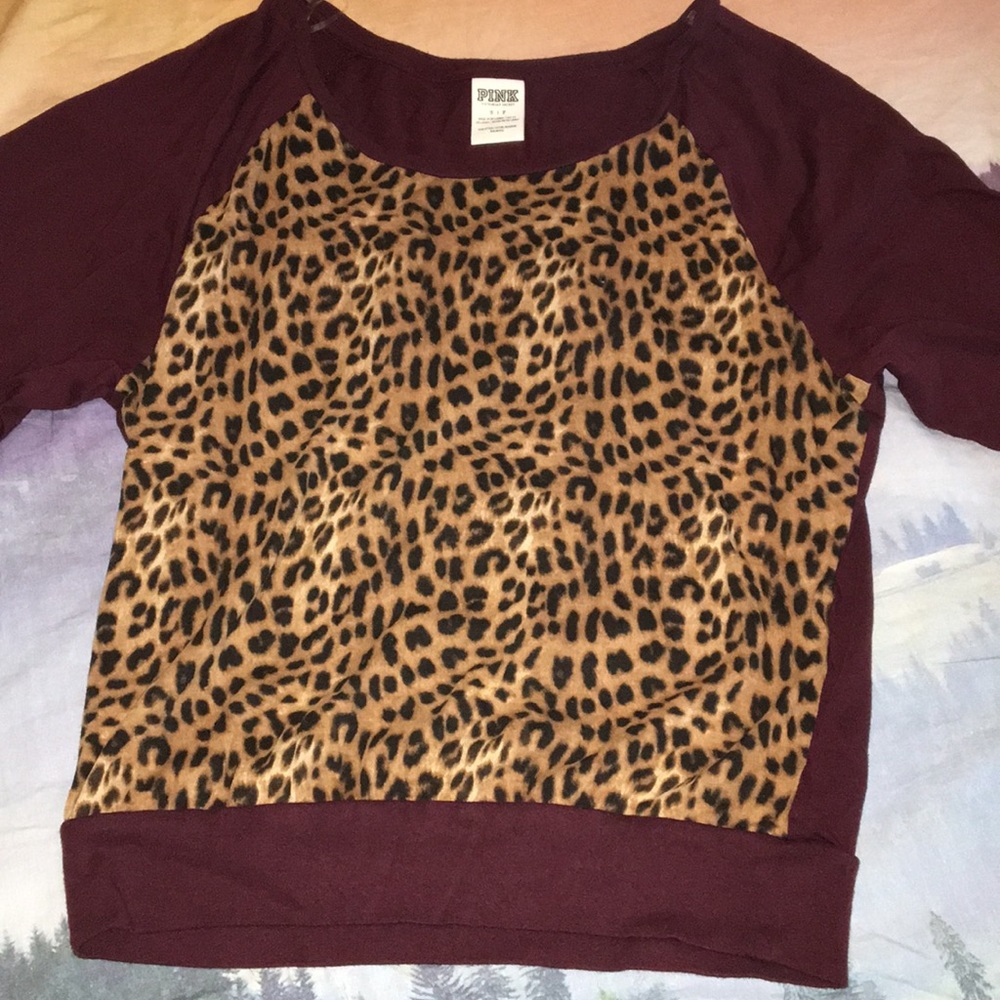Cheetah Print PINK VS Shirt